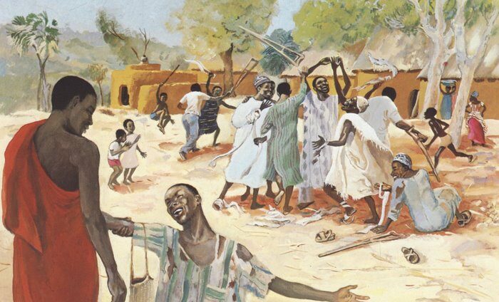 The healing of the ten lepers luke 17:11 19