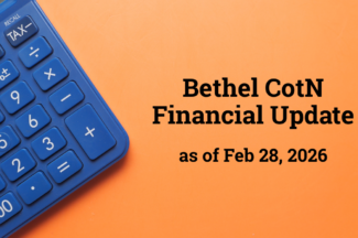 Bethel Financial Update, as of Feb 28, 2026