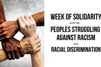 Week of Solidarity with the Peoples Struggling Against Racism and Racial Discrimination